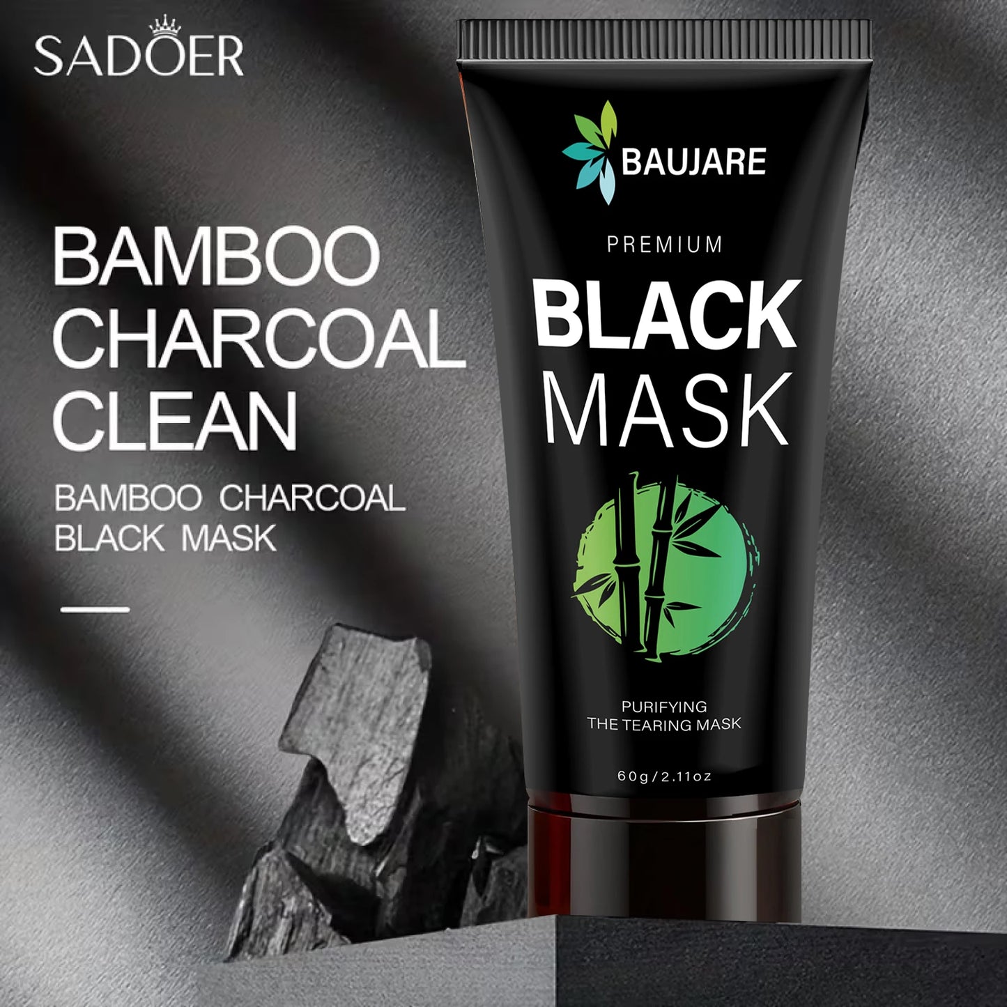 Charcoal & Centella Blackhead Peel Off Mask | Deep Cleansing Peel Off Face Mask Peaceful Pleasures Health and Wellness