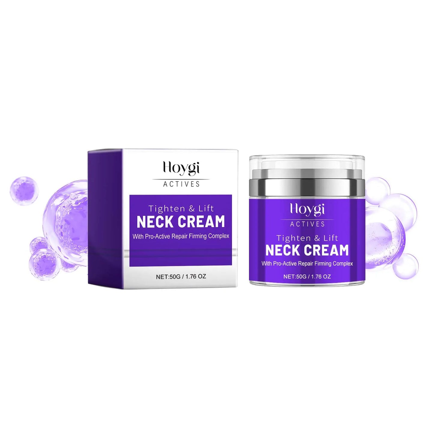Hoygi Neck Firming Cream – Avocado Oil, Anti-Wrinkle 50g