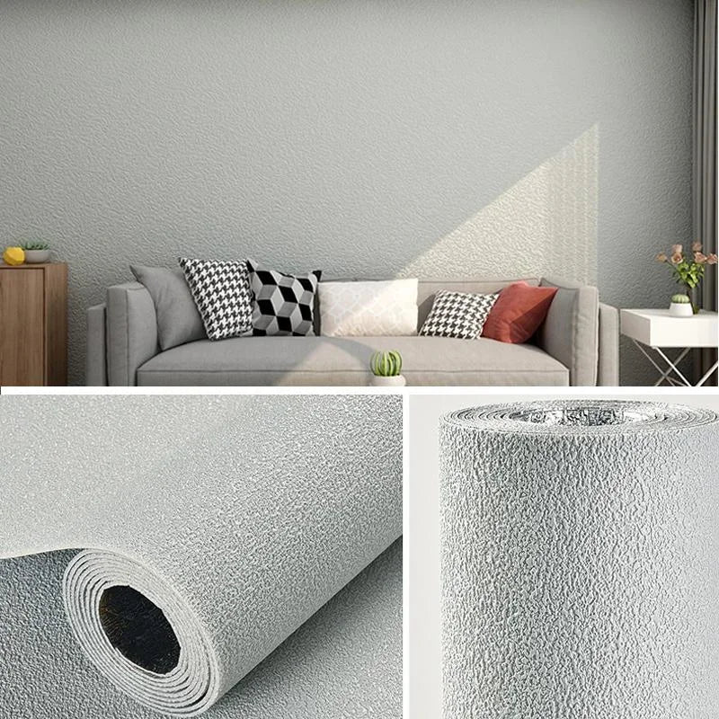 3D Linen Foam Peel & Stick Wallpaper | 50cm x 10m Waterproof