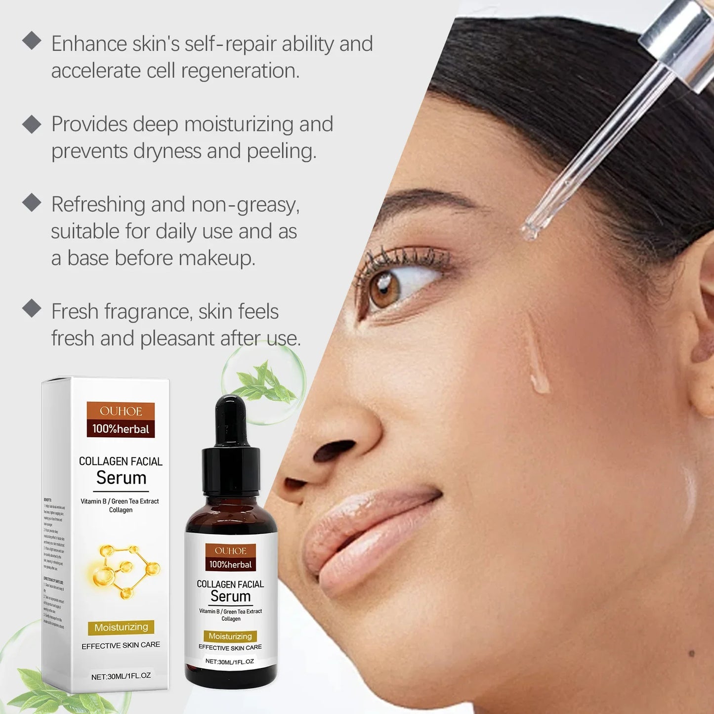 30ml Collagen Face Serum – Anti-Wrinkle & Firming Moisturizer