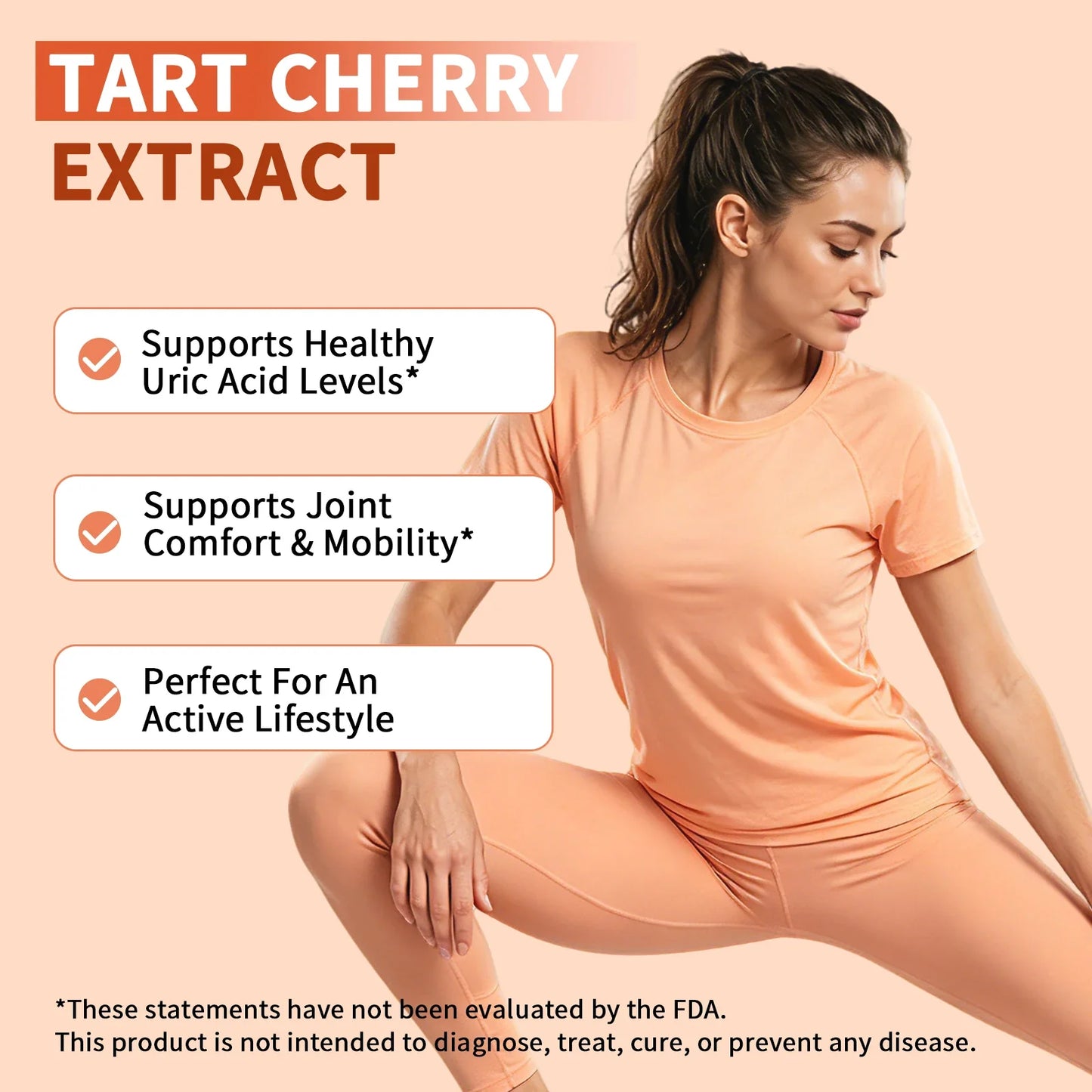 Beworths Tart Cherry Extract – Uric Acid & Joint Support 120ct