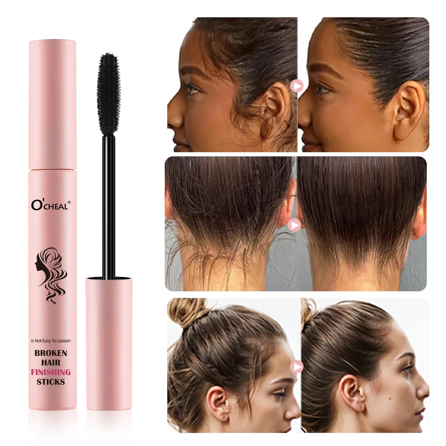 O'CHEAL Anti-Frizz Hair Wax Stick | Portable Styling Cream 20g