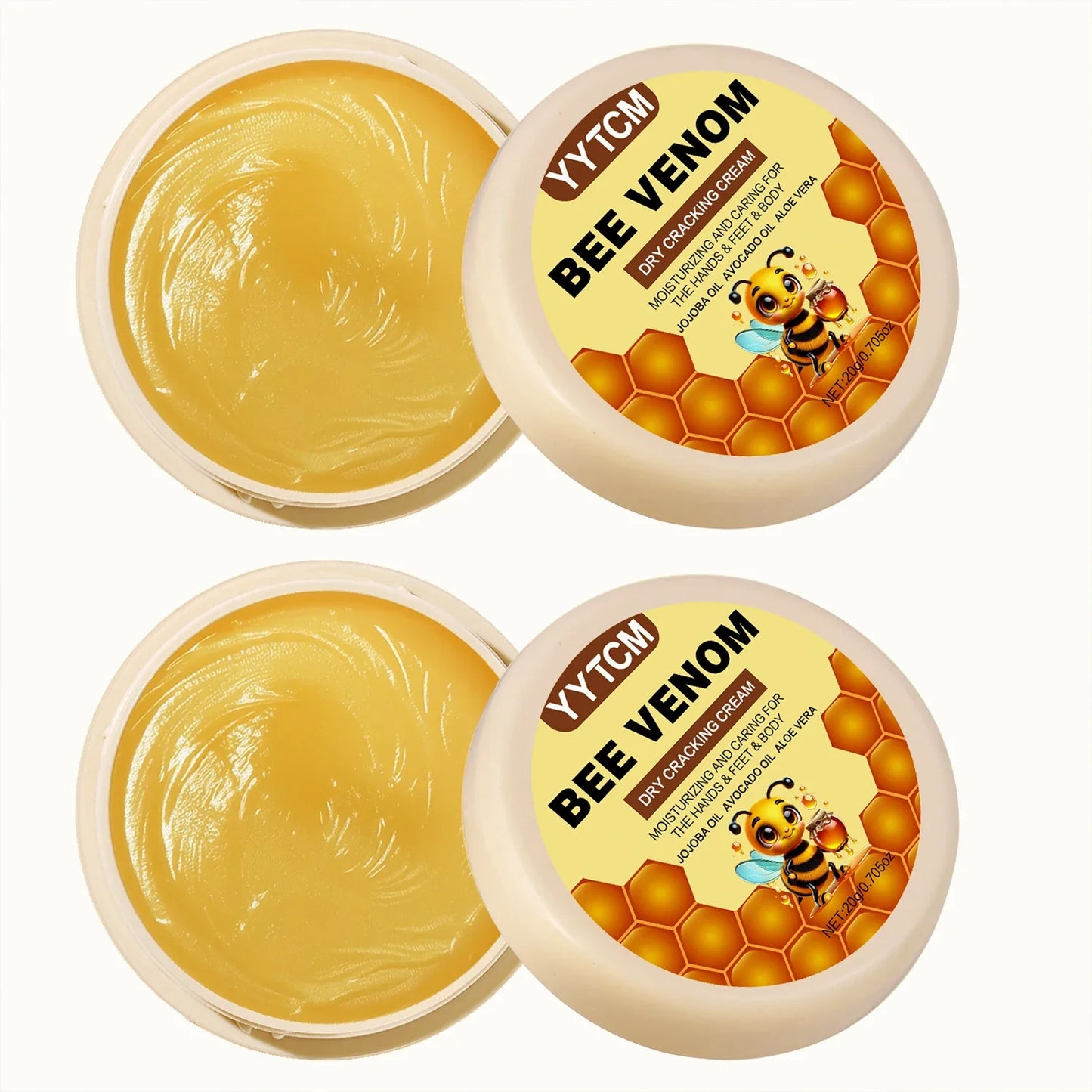 Bee Venom Foot Cream – Deep Hydrating Moisturizer 20g