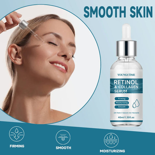 YOUNGCOME Retinol Face Serum – Collagen & Hyaluronic Acid Face Serum Oasis Select