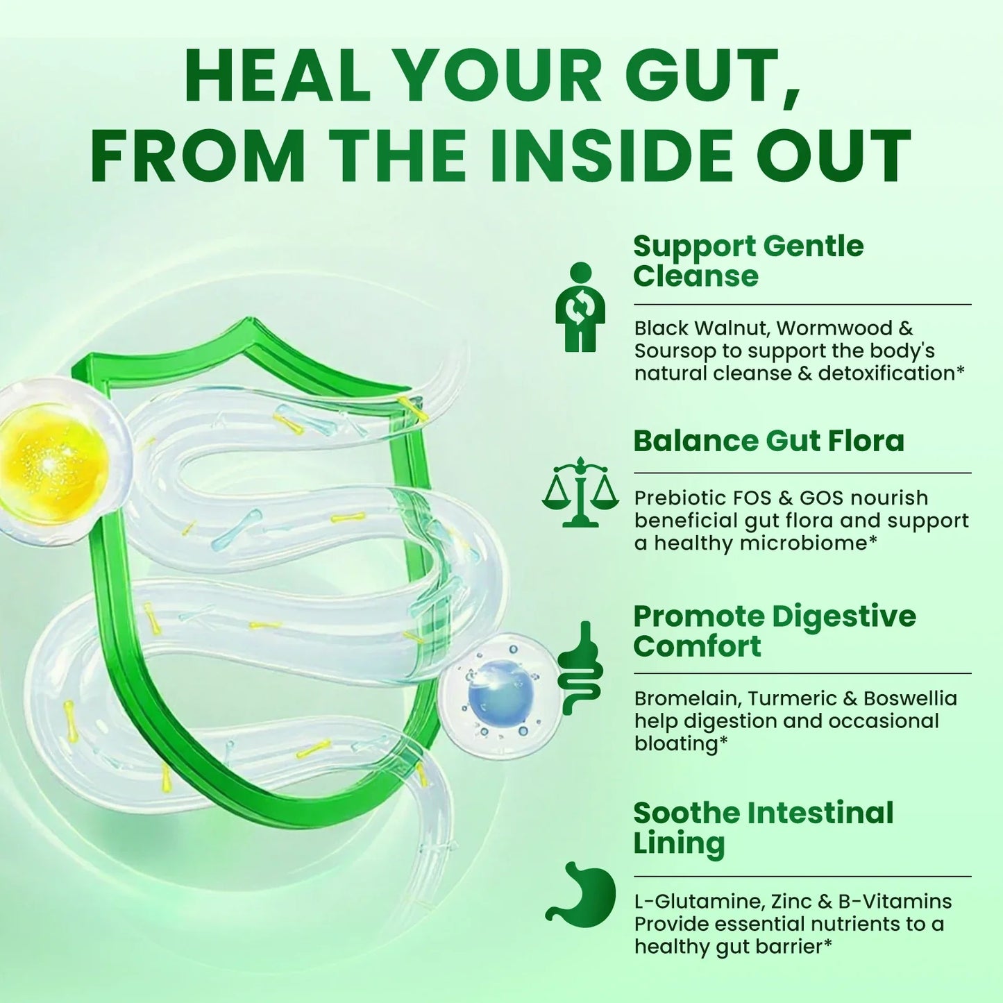 Wormwood Black Walnut Soursop Drops – Gut & Immune Support