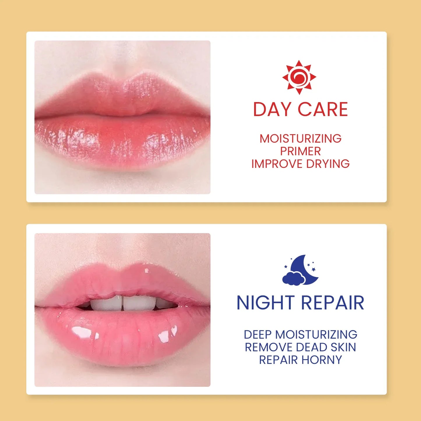 Peach Lip Sleeping Mask – Moisturizing Overnight Lip Repair