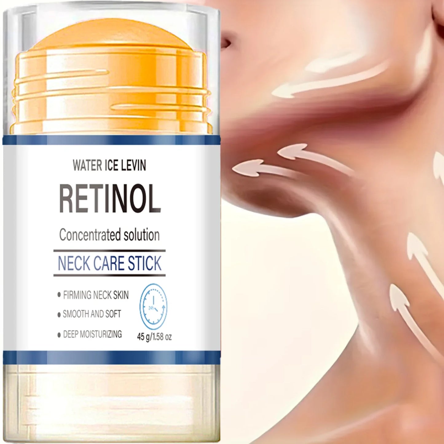 Turmeric & Retinol Neck Firming Stick – Moisturizing & Smoothing
