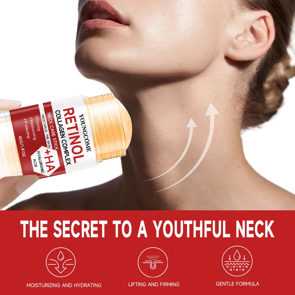 Retinol Face and Neck Treatment Bar with Firming Elasticity Improve Loose Skin Lotion Moisturizes and brightens skin products Peaceful Pleasures Health and Wellness