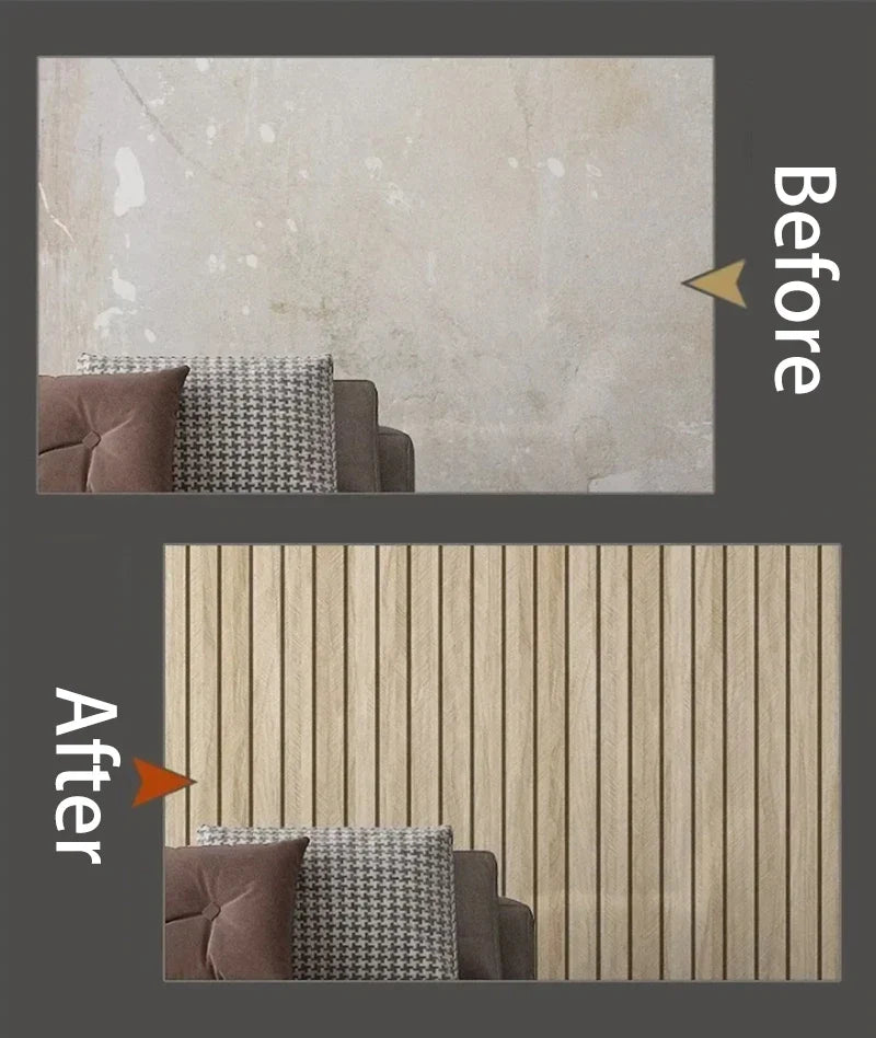 Wood Grain Self-Adhesive Vinyl Wallpaper – Waterproof Wall Sticker