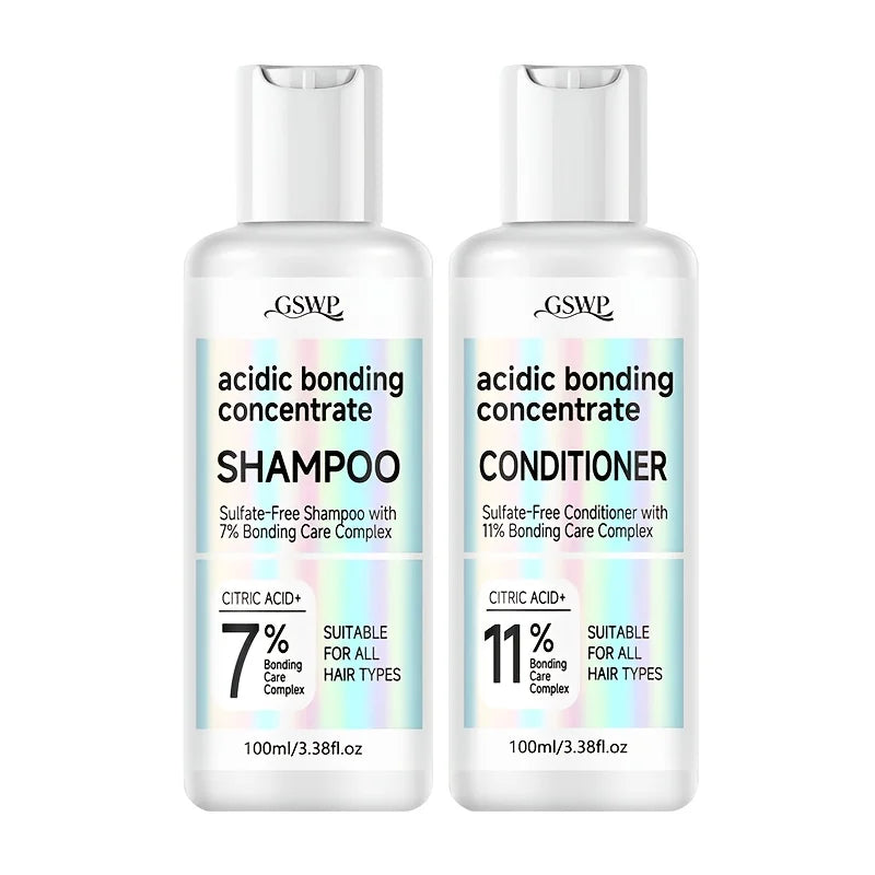 GSWP shampoo and conditioner set. Gently cleanses, deeply moisturises,provides premium care. Controls oiliness for volume. 200ML Peaceful Pleasures Health and Wellness Hair Care Set