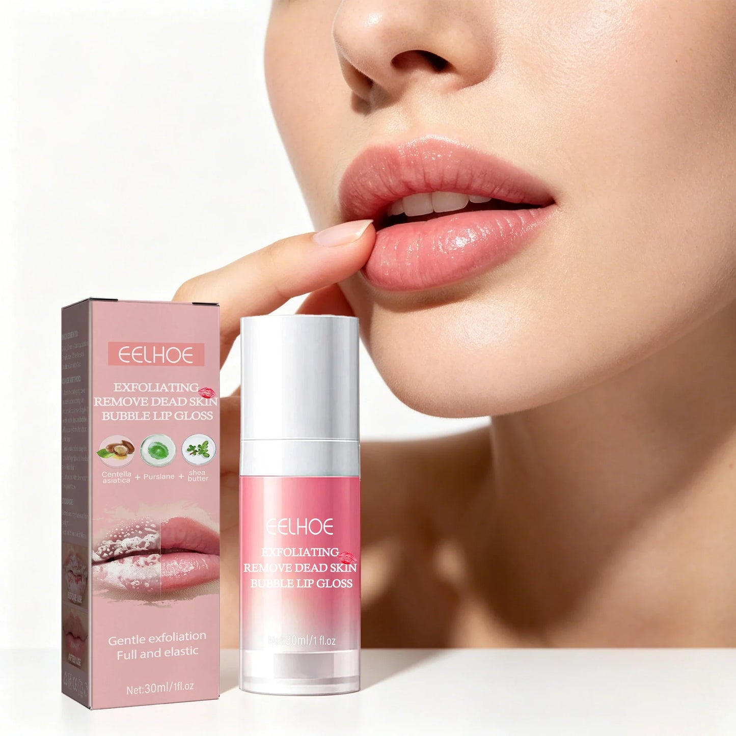 30ml Shea Butter Lip Exfoliating Mask – Moisturize & Smooth
