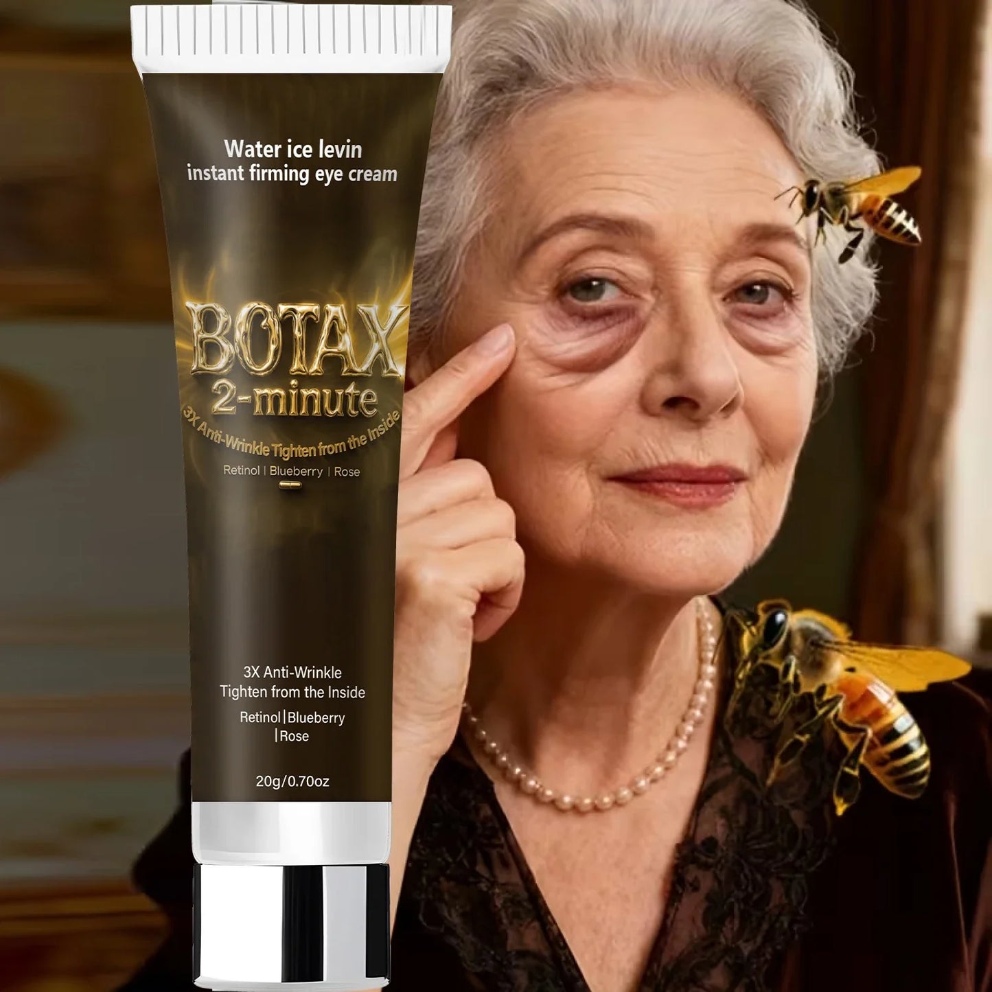 Firming Eye Cream – Retinol, Hyaluronic Acid & Blueberry