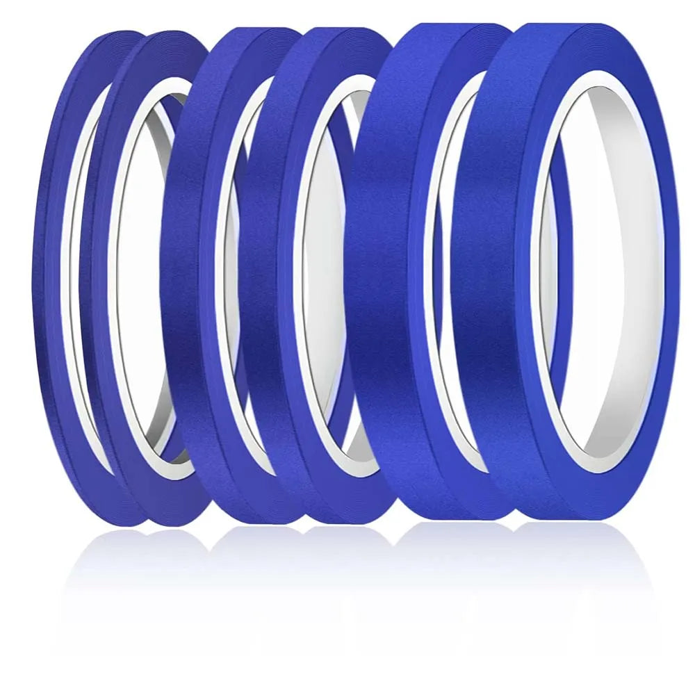 Colorful Paper Masking Tape – 3/6 Rolls, 3 Sizes, DIY Crafts