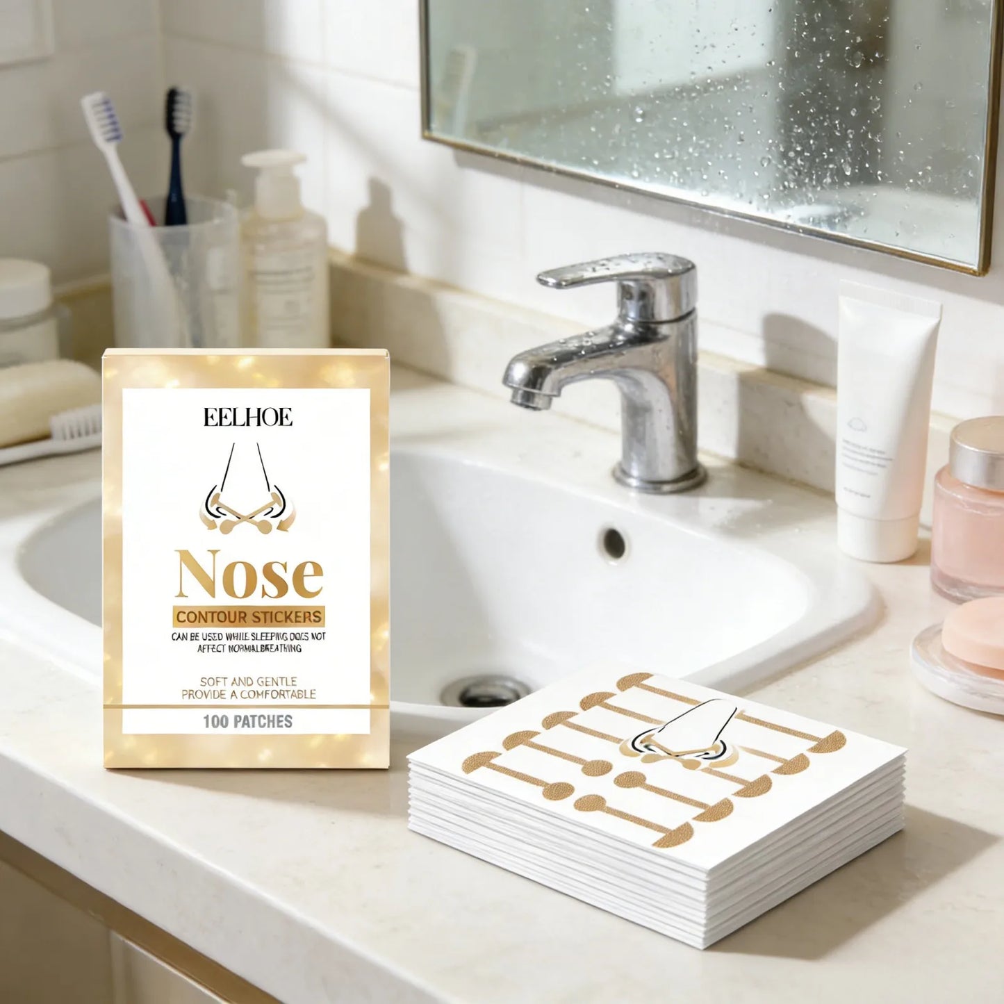 EELHOE Nose Contouring Sculpting Patches | Hydrogel Shaping Stickers