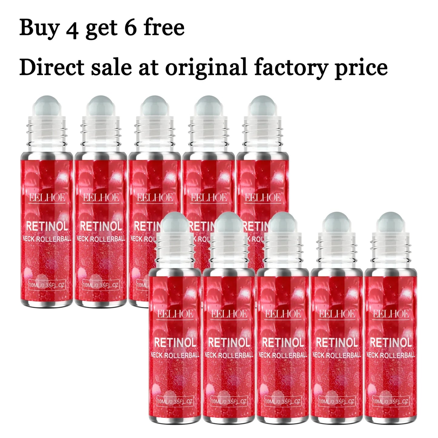 Retinol Neck Serum Roller – Firm, Lift & Moisturize
