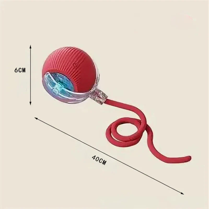 Electric Rolling Ball Cat Toy – Auto Interactive Mouse Ball