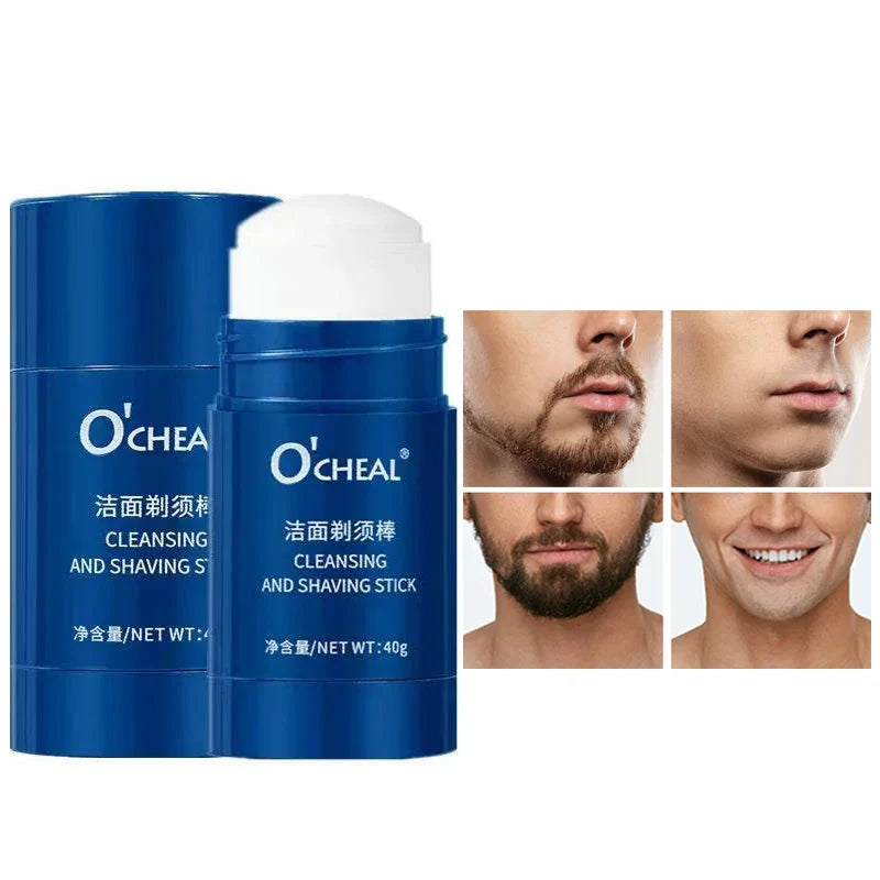 O'Cheal Men's Shaving Gel Stick 40g – Portable Face Cleanser