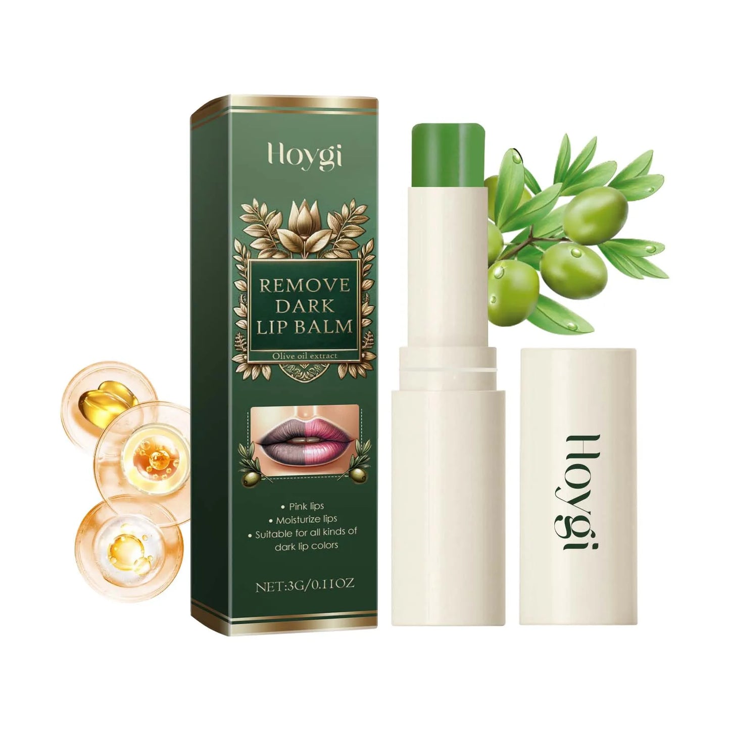 Hoygi 3G Moisturizing Lip Balm – Anti-Chapping & Fine Lines