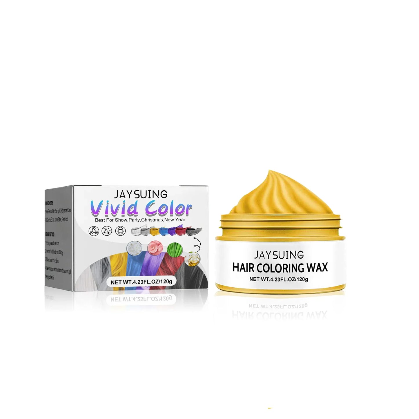 Temporary Hair Color Wax – DIY Styling Pomade 120g