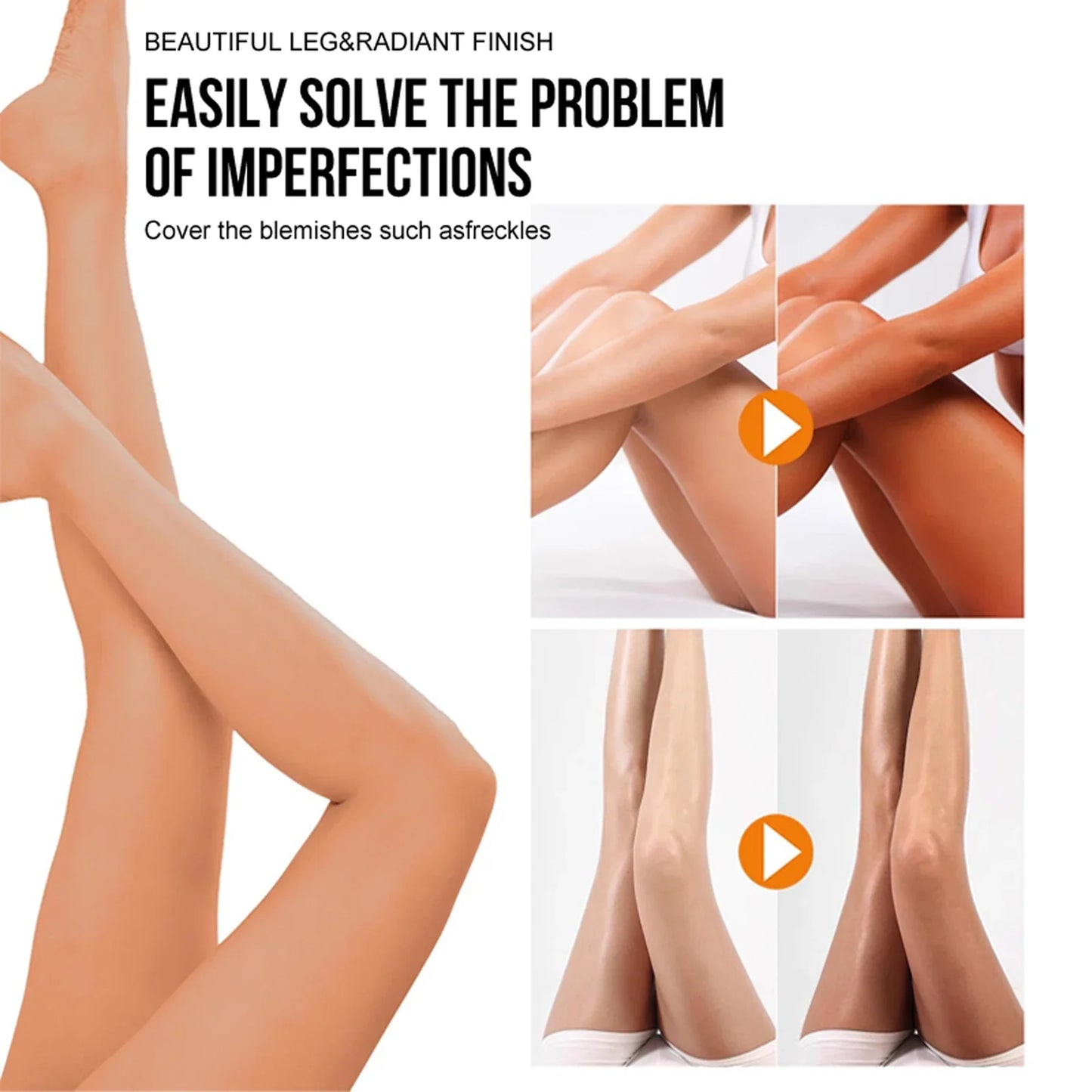 O'CHEAL Leg Body Makeup Cream – Waterproof Coverage Foundation