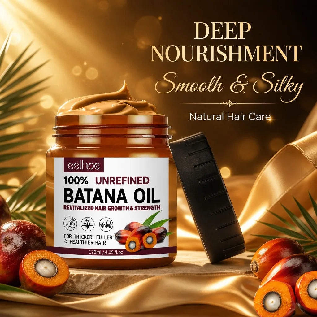 100% Pure Organic Batana Oil Conditioner – Hydrates Reduces Frizz Adds Density And Prevents Breakage For Thicker Stronger Hair Peaceful Pleasures Health and Wellness