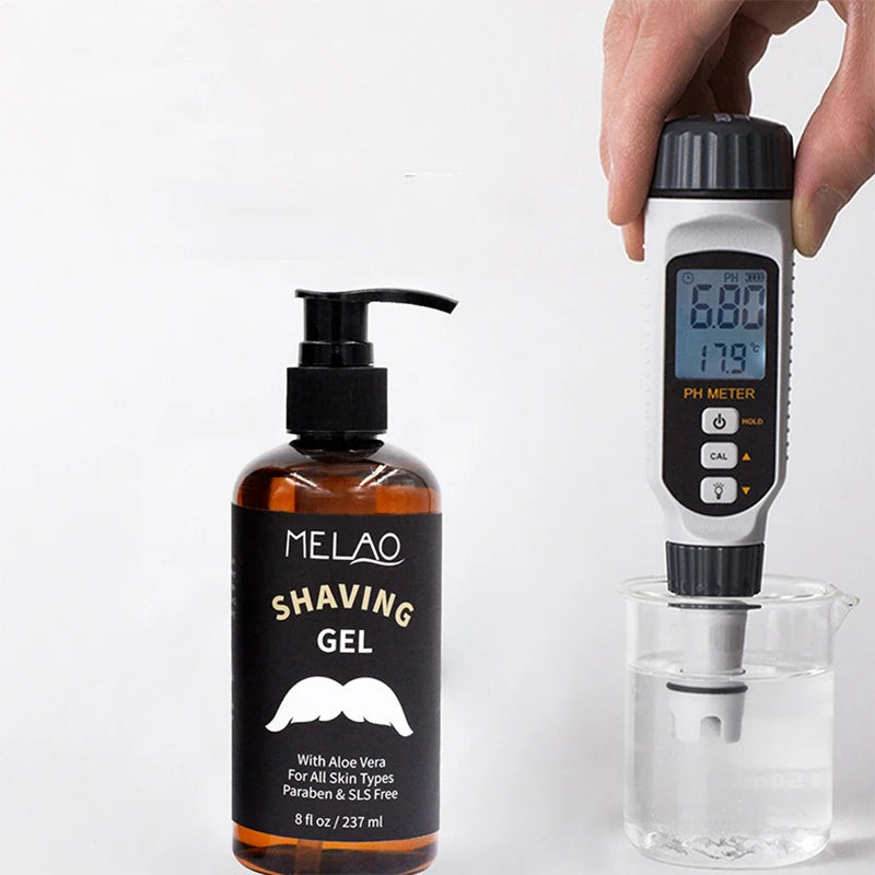 Men's shaving gel, refreshing shaving cream, beard softening, smooth shaving, amazing super-smooth shaving gel for senior men Peaceful Pleasures Health and Wellness