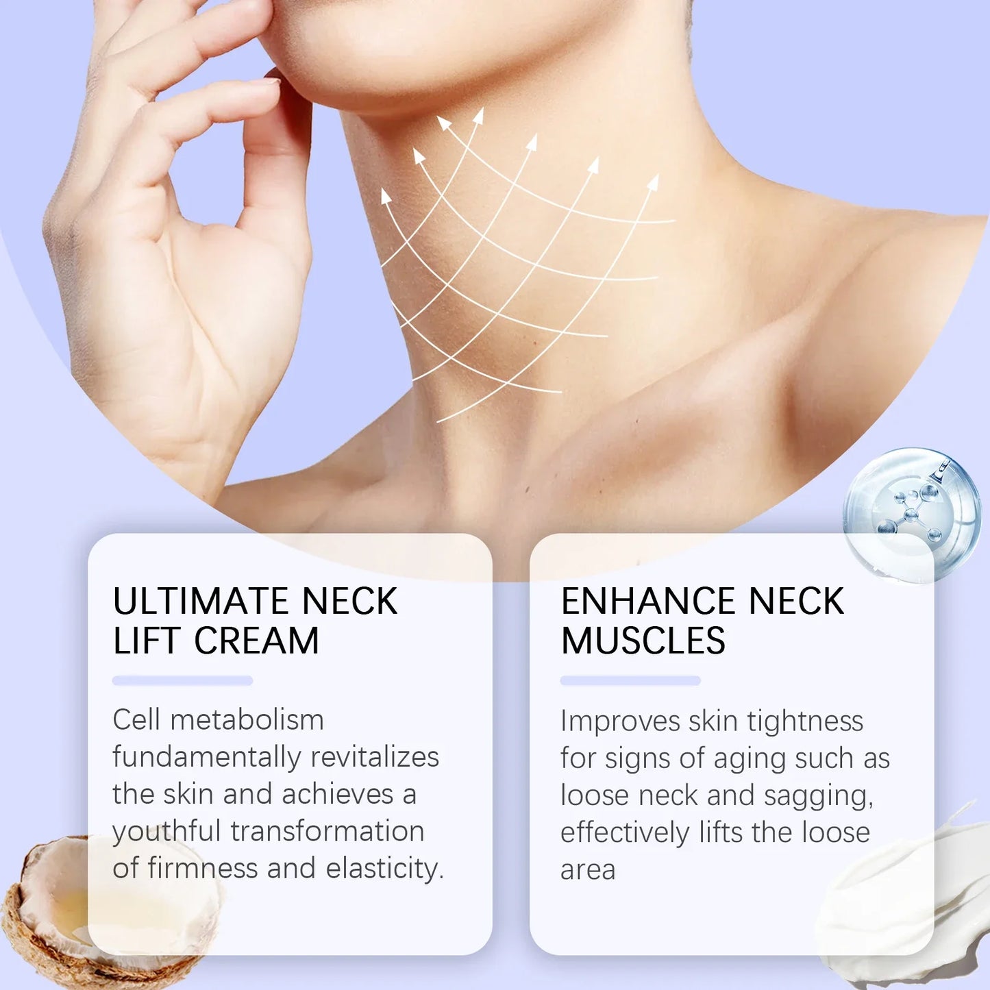 Neck Firming Cream – Lifting, Tightening & Anti-Aging 50g