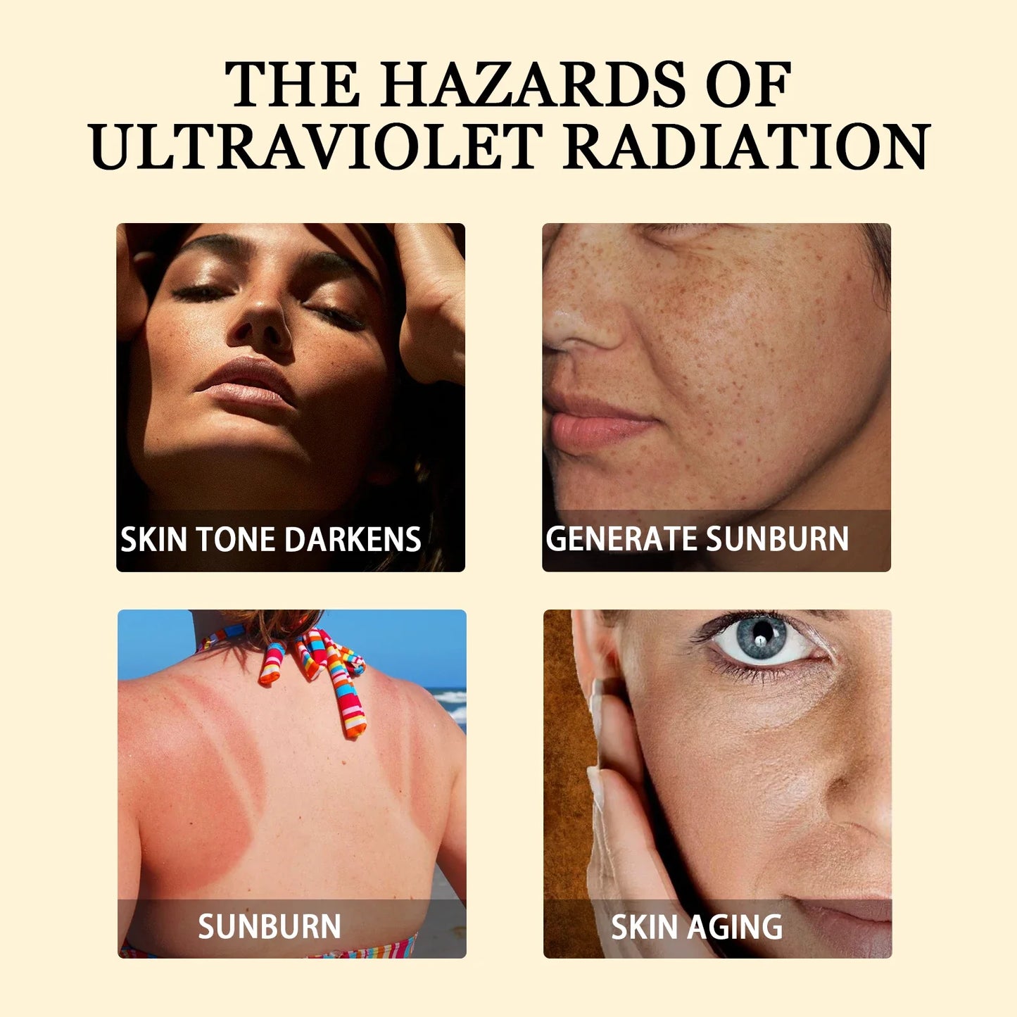 50ml Sunscreen Serum – Moisturizing, Non-Greasy SPF Facial