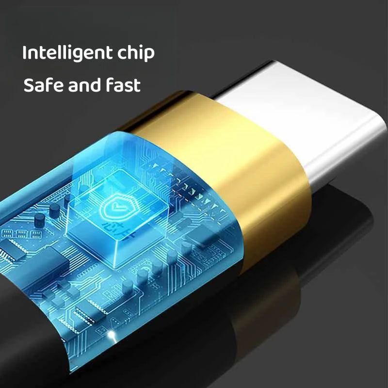 120W USB-C to USB-C Fast Charging Cable | iPhone & Samsung