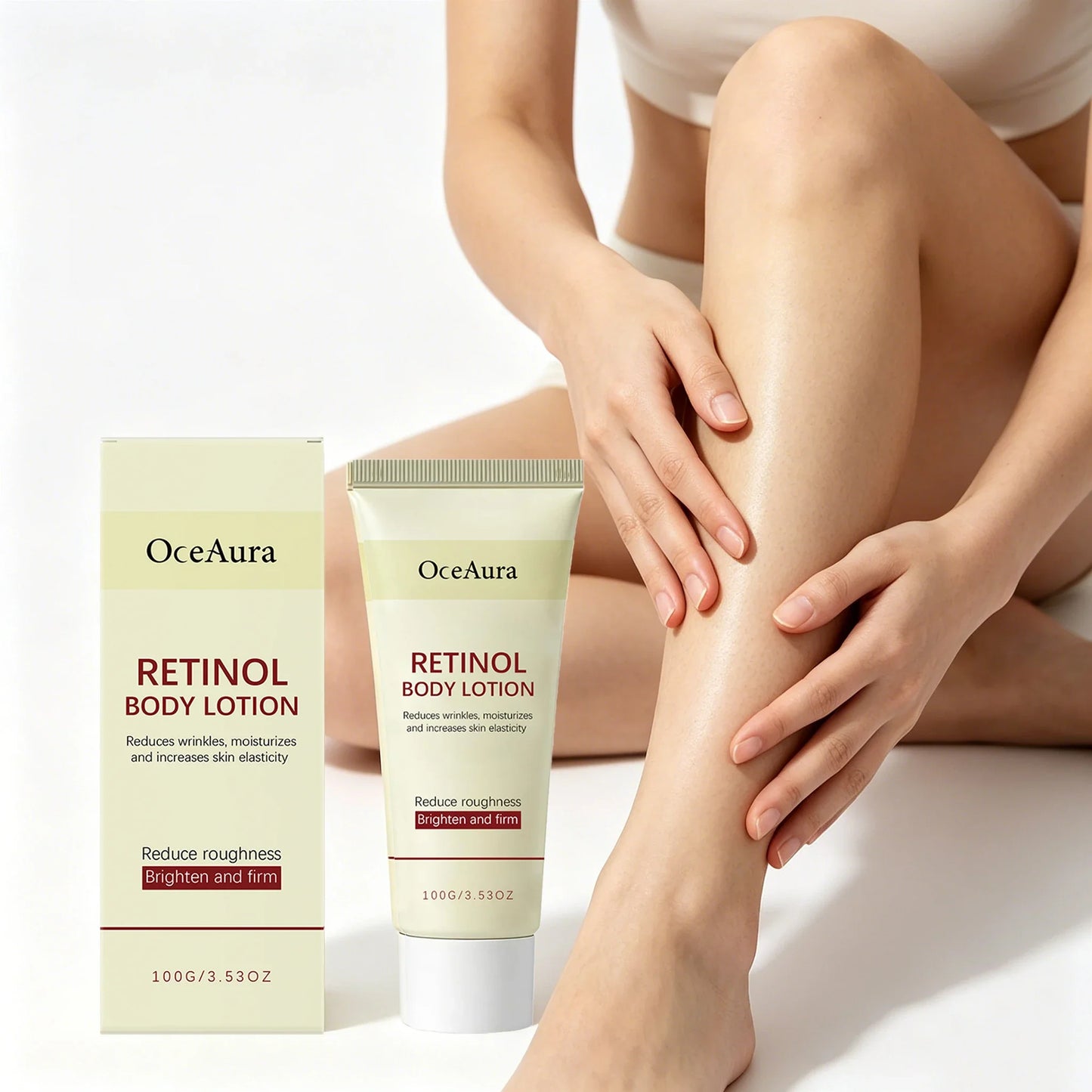 OceAura Retinol Body Lotion – Moisturizing, Firming & Glowing