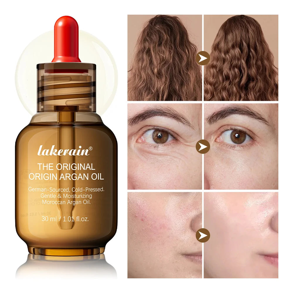 The Original 100% Pure Organic Moisturizing Argan Oil Long-lasting Moisturizing Smooth Fine Lines Wrinkles Nourish Dry Skin Care Peaceful Pleasures Health and Wellness
