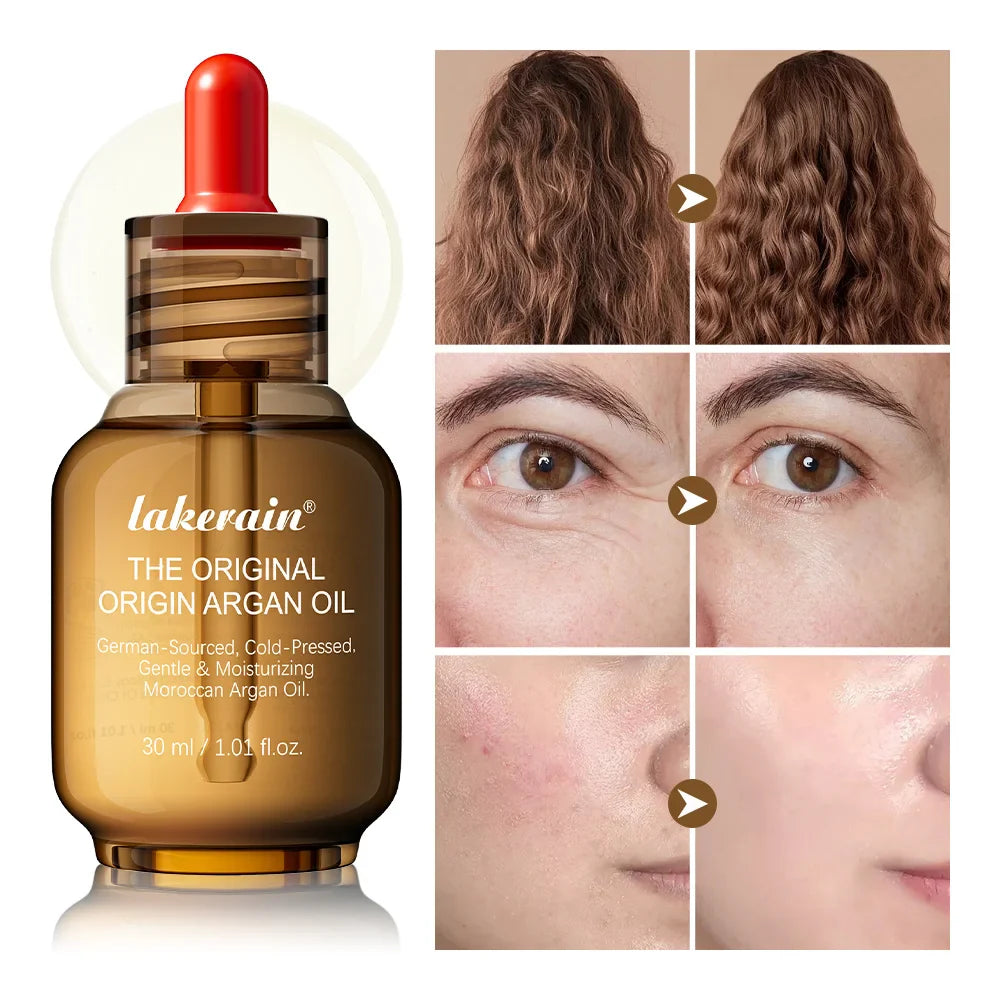 Lakerain Pure Organic Argan Oil – Hydrating Face Oil 30ml