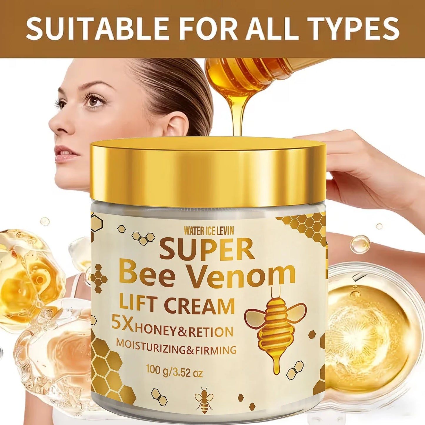 Bee Venom Firming Face Cream – Retinol & Hyaluronic Acid