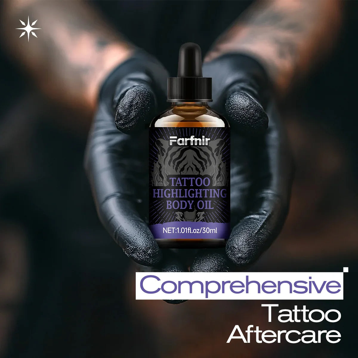 Hllozzi Tattoo Highlighting Oil – Brightens & Nourishes Skin
