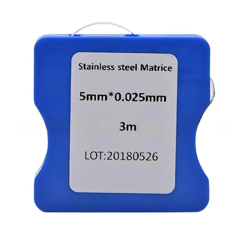 Dental Matrix Bands – Steel & Resin Strips for Tooth Restoration