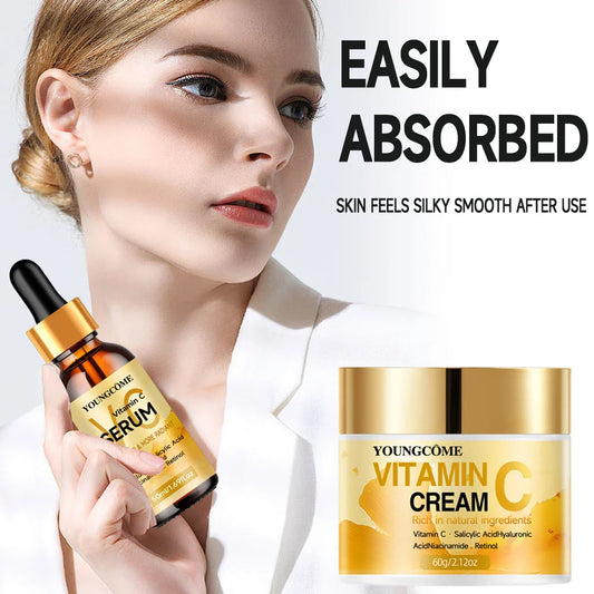 YOUNGCOME Vitamin C Face Serum – Brightening & Anti-Aging Vitamin C Face Serum Oasis Select