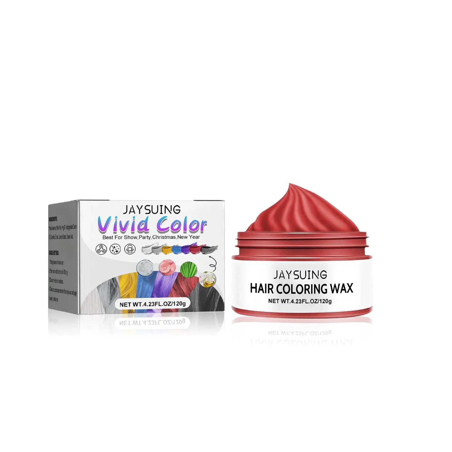 Temporary Hair Color Wax – DIY Styling Pomade 120g