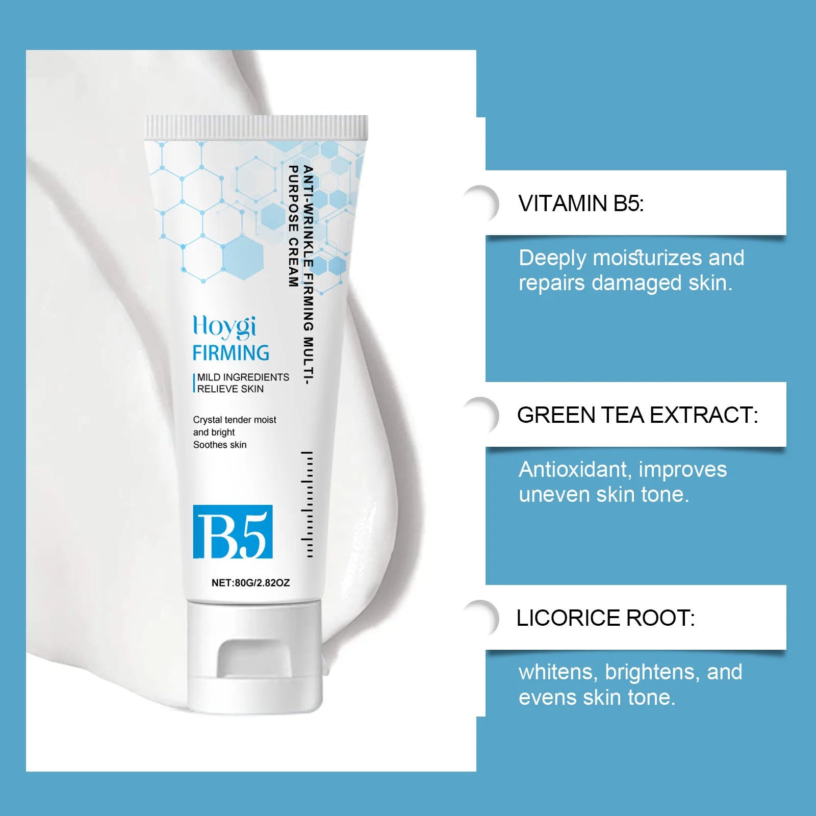 Body Firming Cream Moisturizing Improve Sagging Skin Repair Dryness Tightening Collagen Firming Vitamin B5 Body Butter Lotion Peaceful Pleasures Health and Wellness