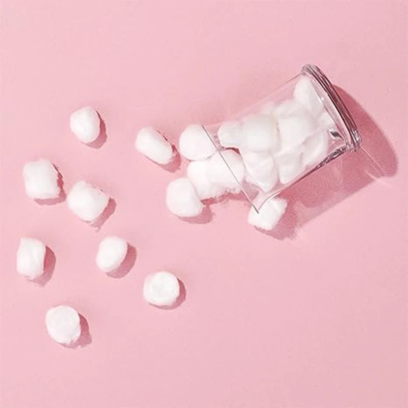 Cosmetic Cotton Balls, Large Cotton Balls for Makeup Removal, Nail Polish Removal, Pet Care, Applying Oil Lotion or Powder Peaceful Pleasures Health and Wellness