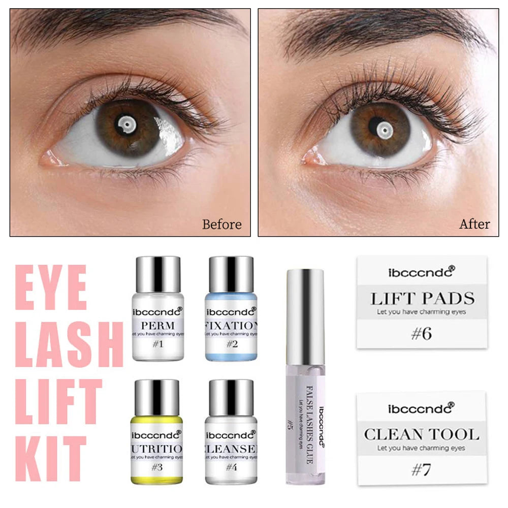 Ibcccndc Lash Lift Kit Lamination Of Eyelashes Beauty Salon Home Use Eye Lash Curling Lift Pad Tools Lifting Eyelash Perming Kit Peaceful Pleasures Health and Wellness