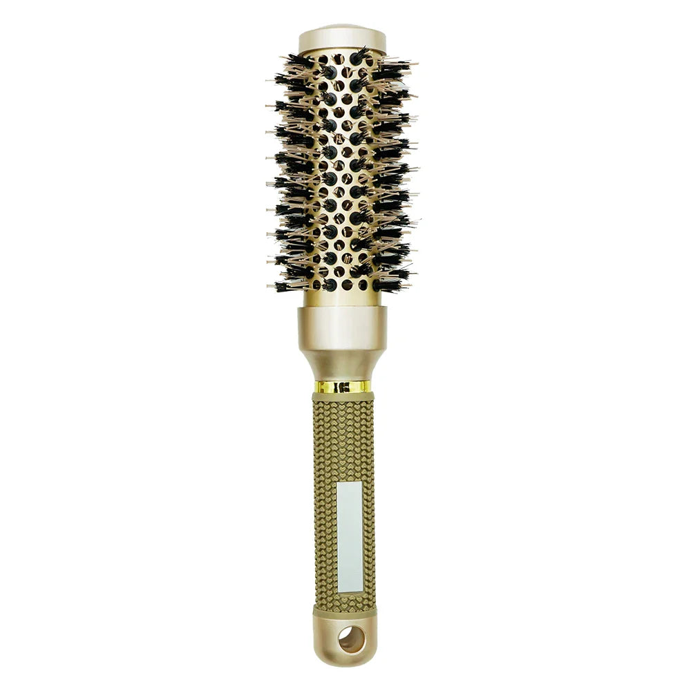Thermal Round Barrel Hair Brush – Nylon Salon Styling Comb