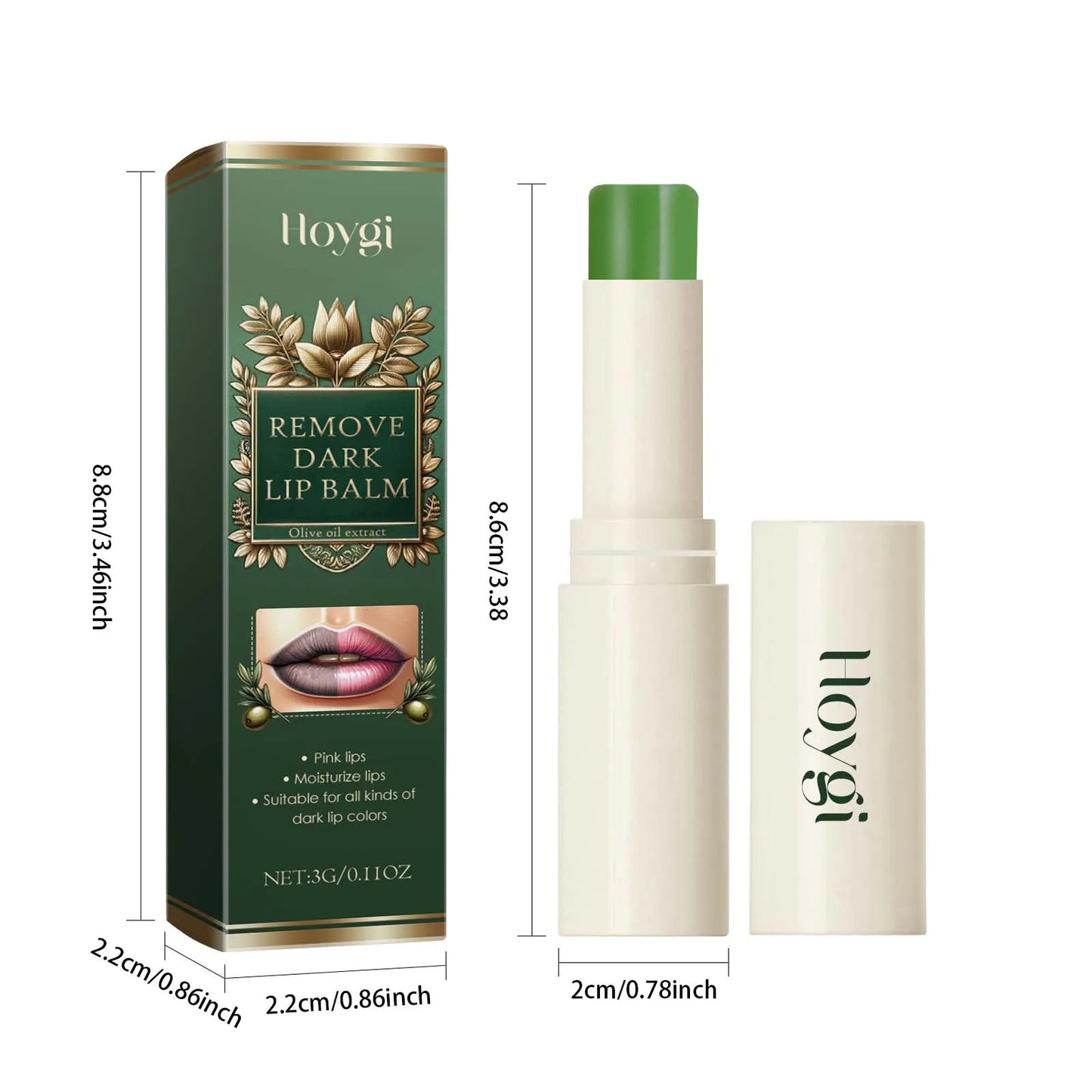 Hoygi 3G Moisturizing Lip Balm – Anti-Chapping & Fine Lines