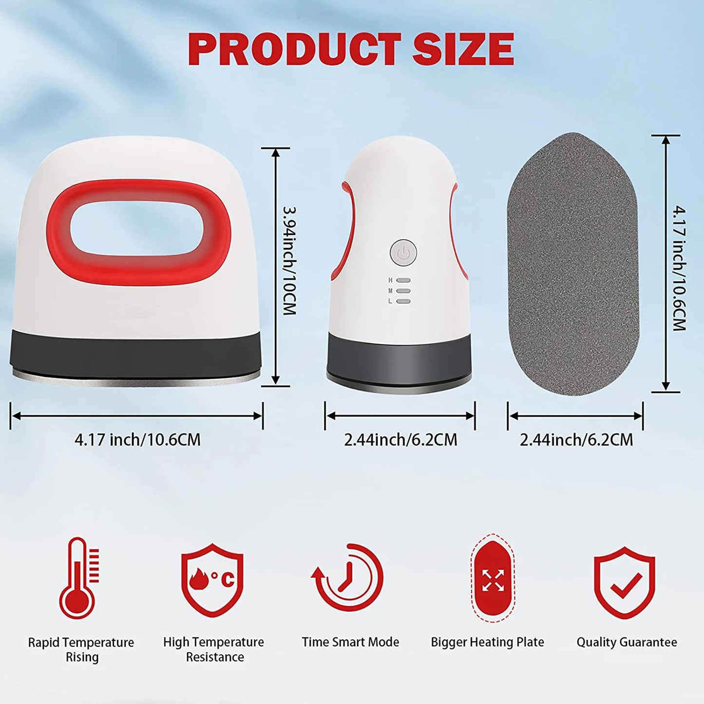 Mini Heat Press Machine – Portable DIY T-Shirt Transfer Iron