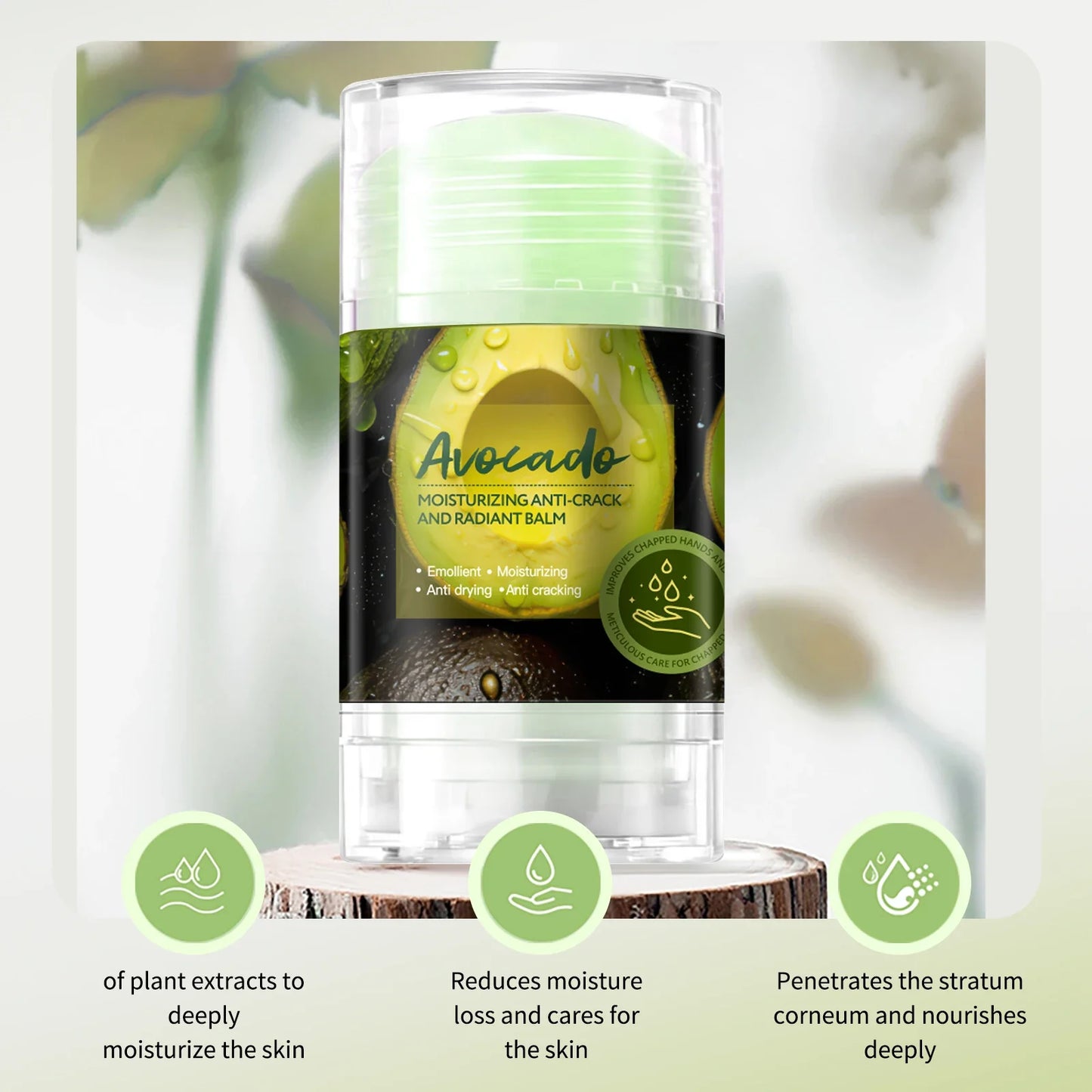 Avocado Foot Cream – Moisturizing Heel Balm & Dead Skin Repair