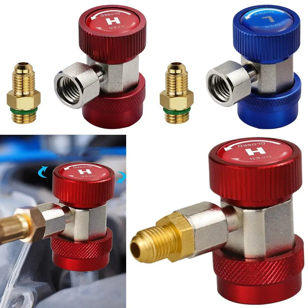 R134a Quick Connector – Auto AC High & Low Pressure Coupling