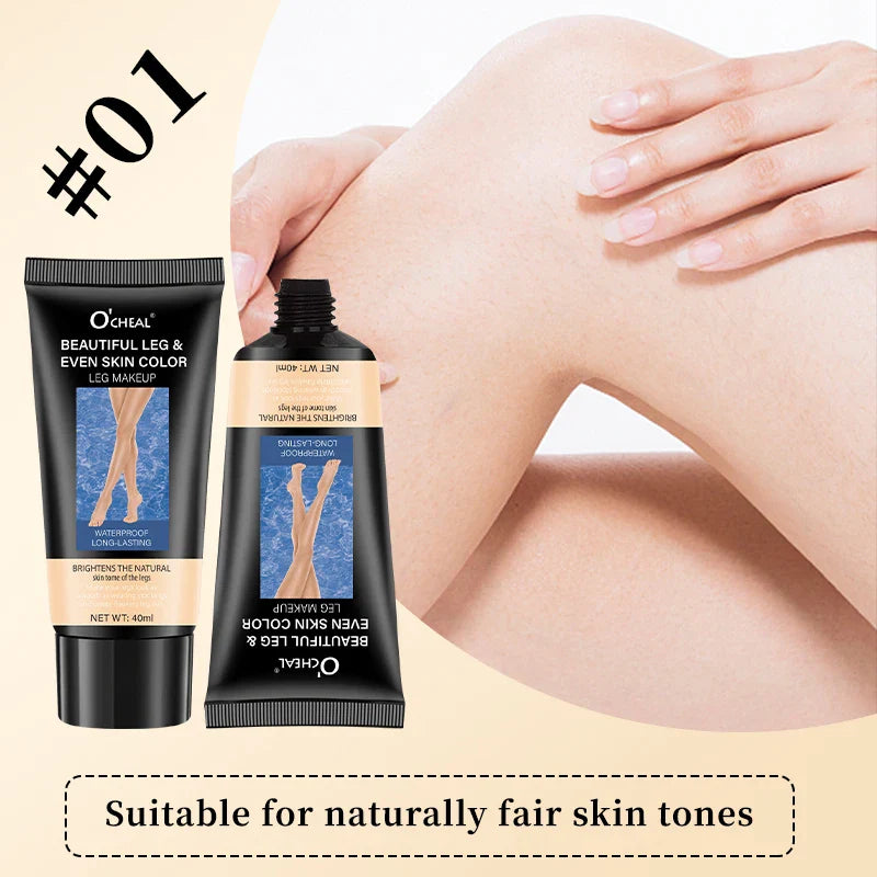 O'CHEAL Leg Makeup Cream – Squalane & Hyaluronic Acid