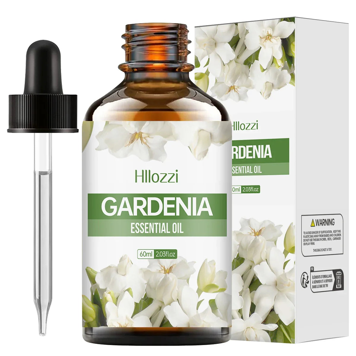 Gardenia Essential Oil – Floral Scent for Massage, Hair & Diffuser