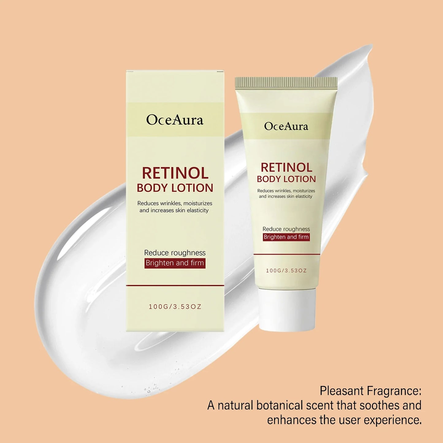 OceAura Retinol Body Lotion – Moisturizing, Firming & Glowing