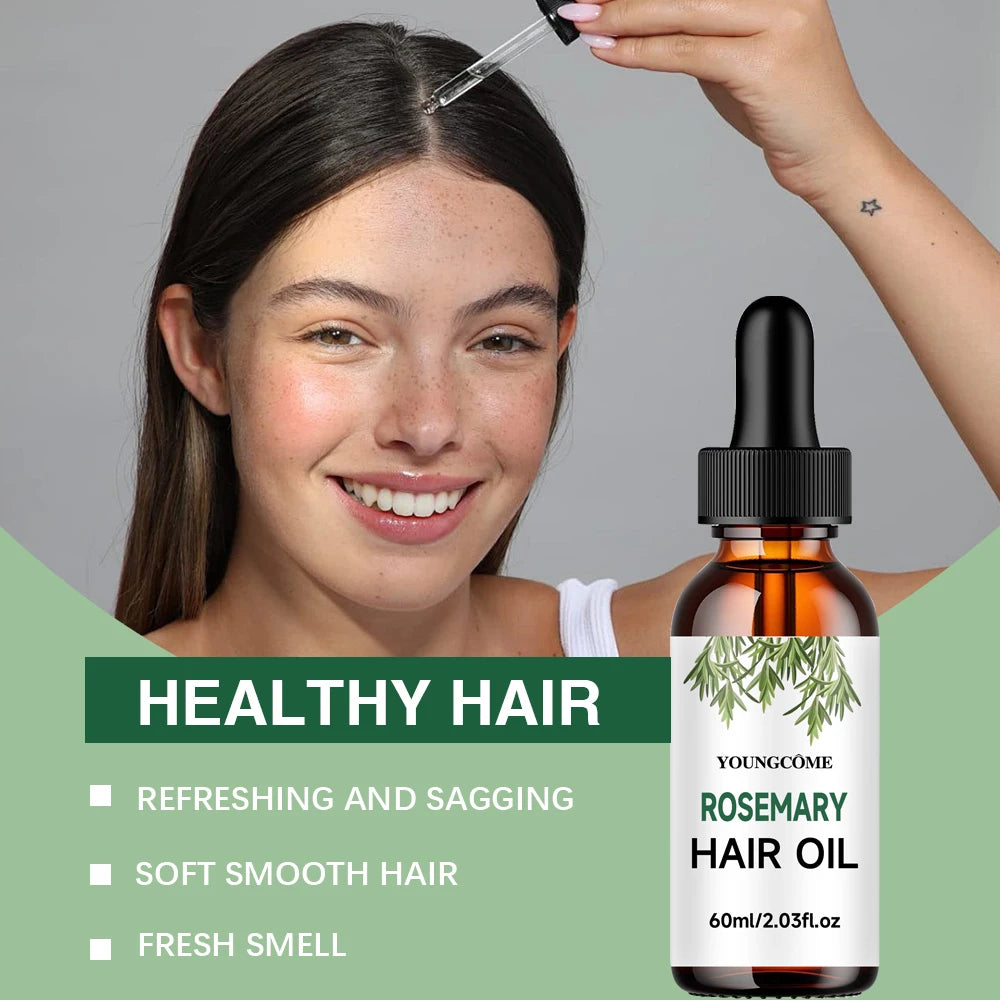 Rosemary Dense Hair Essential Oil Repair Hairs Damage Prevent Hair Loss Promotes Hair Growth Fights Dandruff Dry ScalpAdds Shine Peaceful Pleasures Health and Wellness