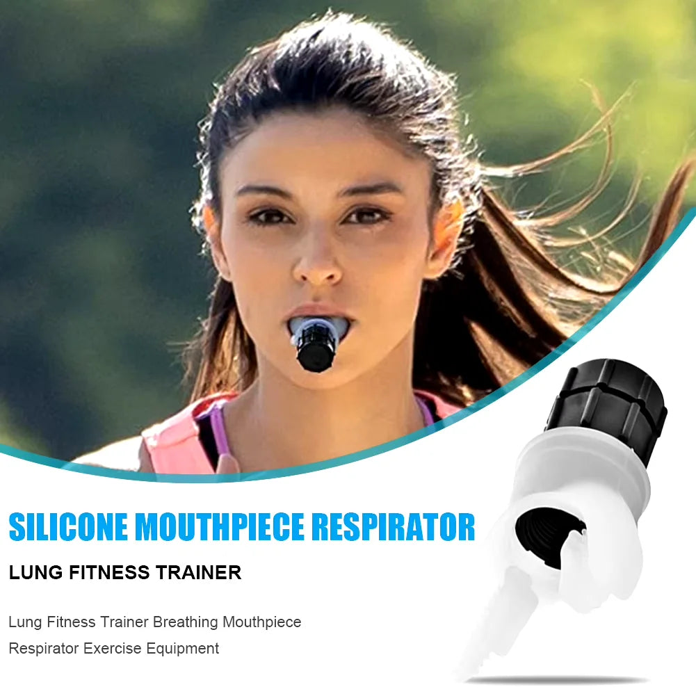 Portable Lung Breathing Exerciser | Adjustable Resistance Trainer